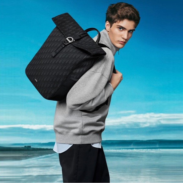 ✨디올 남성 오블리크 백팩 - Dior Mens Oblique Backpack - dib3404x