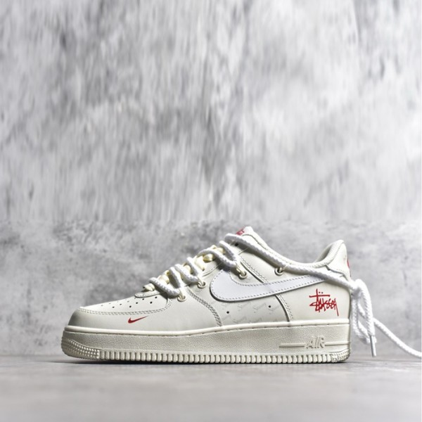 ✨Stussy x Nike Air Force107 남/녀 로우 스니커즈 - Stussy x Nike Air Force107 Unisex Low Sneaker - nis1752x