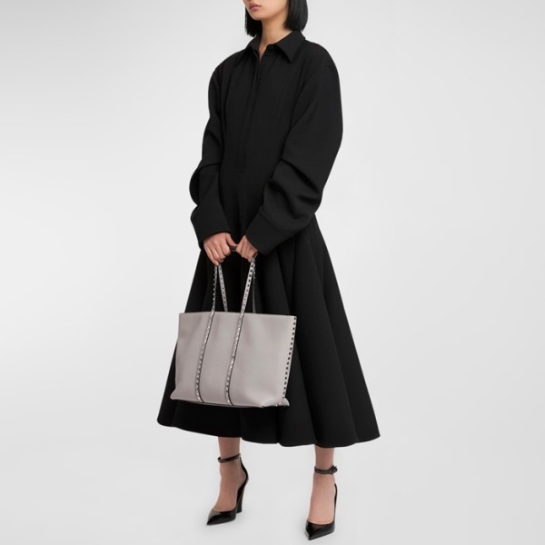 ✨발렌티노 여성 락스터드 쇼퍼백 - Valentino Womens Rockstud Shopping Bag - vab3446x