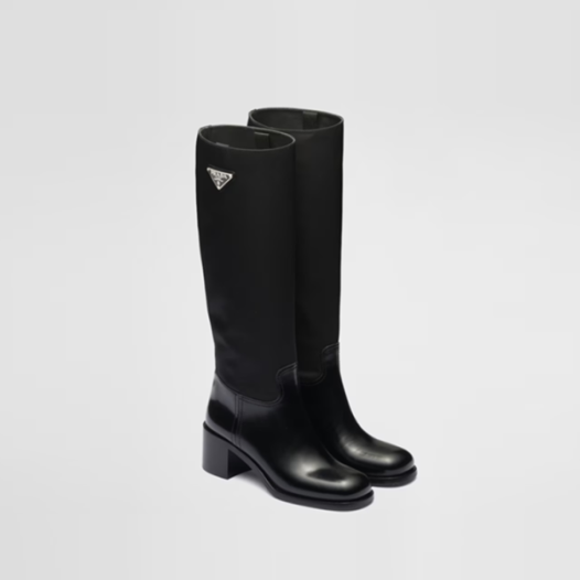 ❤프라다 여성 삼각 롱 부츠 - Prada Womens Long Boots - prs1764x