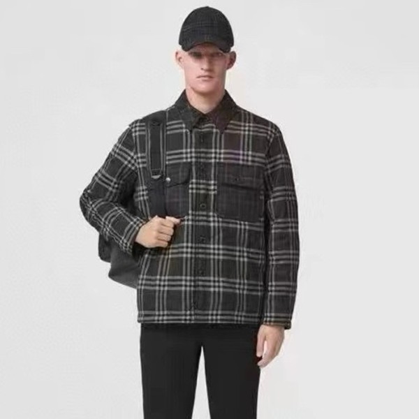 ✨버버리 남성 양면 자켓 - Burberry Mens Down Jacket - buc4497x