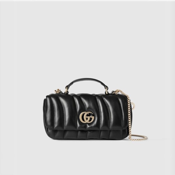 ✨구찌 여성 GG 밀라노 미니 레더 탑 핸들 - Gucci Womens GG Milano Top Handle - gub3488x