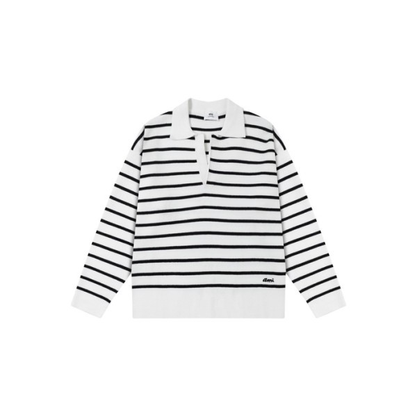 ✨아미 여성 폴로 니트 - Ami Womens Polo Knitwear - ami4592x