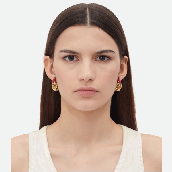 ✨보테가 베네타 여성 골드 이어링 - Bottega veneta Womens Gold Earring - acc2846x