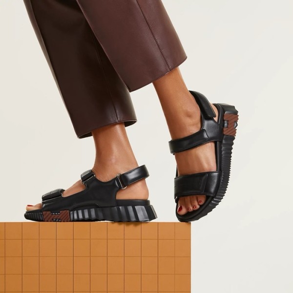✨에르메스 남/녀 일렉트릭 느와르 샌들 - Hermes Unisex Classic Sandal - hes1866x