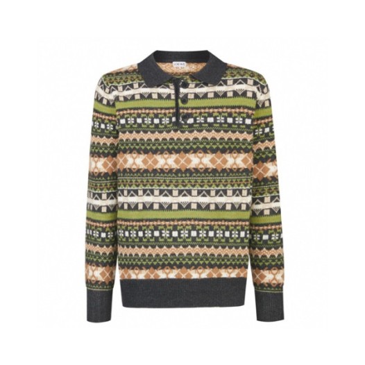 ❤로에베 남성 폴로 스웨터 - Loewe Mens Polo Sweater - loc4609x