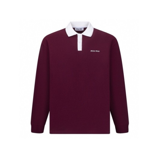 ❤미우미우 남/녀 폴로 긴팔티 - Miumiu Unisex Polo Tshirt - mic4669x