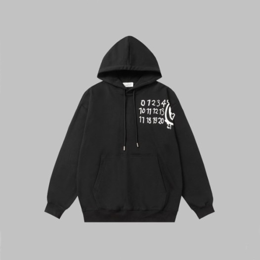 ❤메종 마르지엘라 남성 베이직 후드티 - Maison margiela Mens Basic Hoodie - mac4672x