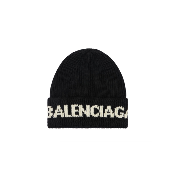 ✨발렌시아가 남/녀 블랙 비니 - Balenciaga Unisex Black Beanie - acc2929x