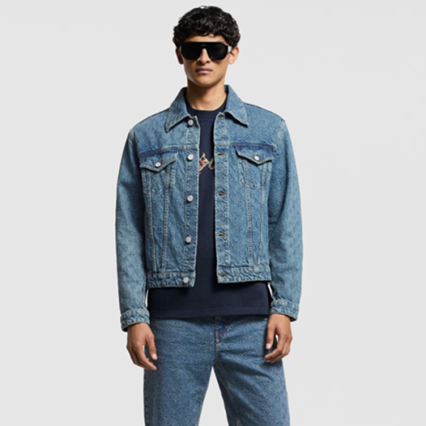 ✨루이비통 남성 데님 재킷 - Louis vuitton Mens Denim Jacket - lvc4700x
