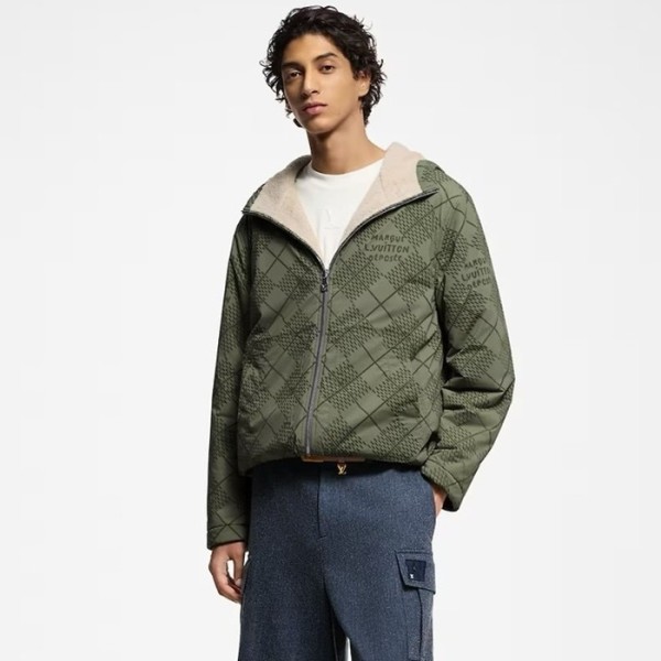 ✨루이비통 남성 양면 자켓 - Louis vuitton Mens Reversible Jacket - lvc4740x