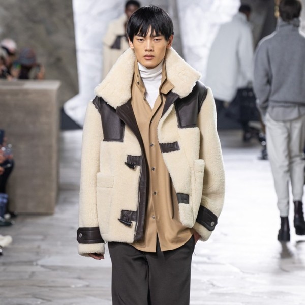 ✨에르메스 남성 가죽 자켓 - Hermes Mens Leather Jacket - hec4753x