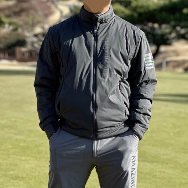 ✨[AMAZINGCRE] 어메이징크리 남성 에어로 라이트 웨이트 패딩 - gol1482x