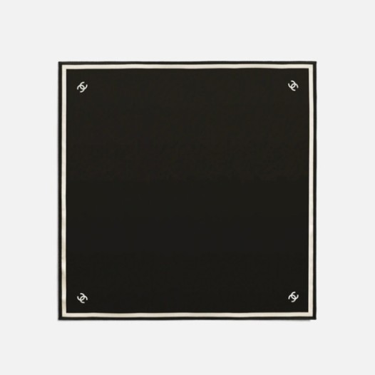 ❤샤넬 여성 블랙 스카프 - Chanel Womens Black Scarf - acc3090x