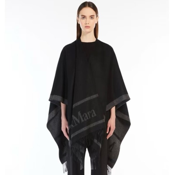 ✨막스마라 여성 브라운 판쵸 - Maxmara Womens Brown Pancho - acc4750x