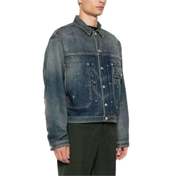 ✨지방시 남성 데님 자켓 - Givenchy Mens Denim Jacket - gic4780x