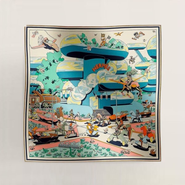 ✨에르메스 여성 실크 스카프 - Hermes Womens Silk Scarf - acc3184x