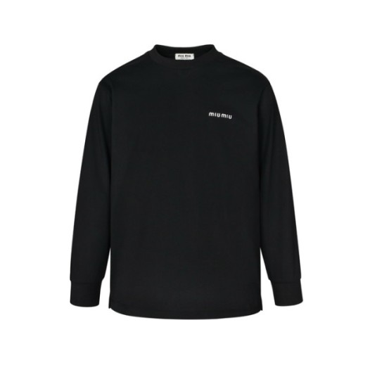 ❤미우미우 남/녀 라운드 긴팔티 - Miumiu Unisex Round Tshirt - mic4829x