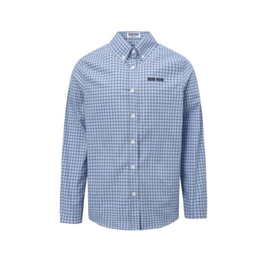 ❤미우미우 남/녀 체크 셔츠 - Miumiu Unisex Flanner Shirts - miu4873x