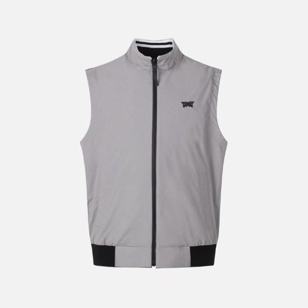 ✨PXG 남성 풀 집업 리버시블 니트 베스트 - gol1503x