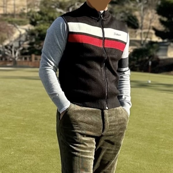 ✨[Titleist] 타이틀리스트 남성 니트 하이브리드 베스트 - gol1506x