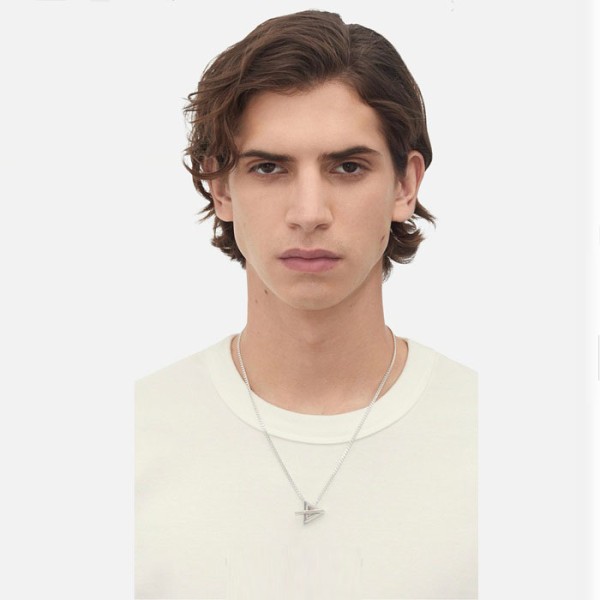 ✨보테가베네타 남/녀 화이트 골드 목걸이 - Bottega veneta Unisex White Gold Necklace - acc3567x