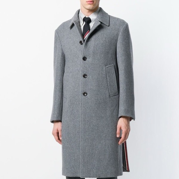 ✨톰브라운 남성 베이직 코트 - Thom Browne Mens Basic Coat - thc4959x