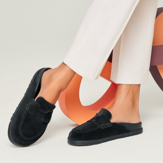 ❤에르메스 여성 고 뮬 시어링 블로퍼 - Hermes Womens Go Mule - hes2995x
