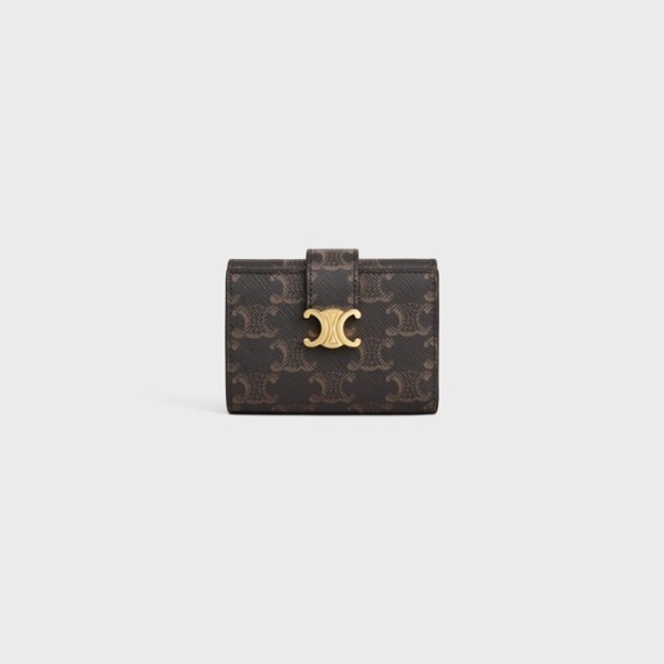✨셀린느 여성 트리오페 반지갑 - Celine Womens Triomphe Wallet - cew263x