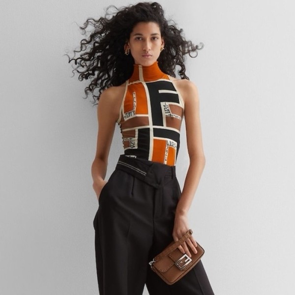 ✨펜디 여성 FF 바게트 백 - Fendi Womens FF Baguette Bag - feb4951x