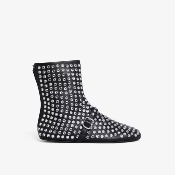 ✨알라이아 여성 하이 발레리나 플렛 - Alaia Womens High Ballet Flats - als3219x