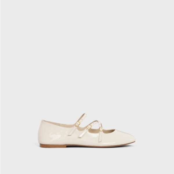 ✨셀린느 여성 레 발레리나 크리스 크로스 베이비스 슈즈 - Celine Womens Les Ballerines Shoes - ces3244x