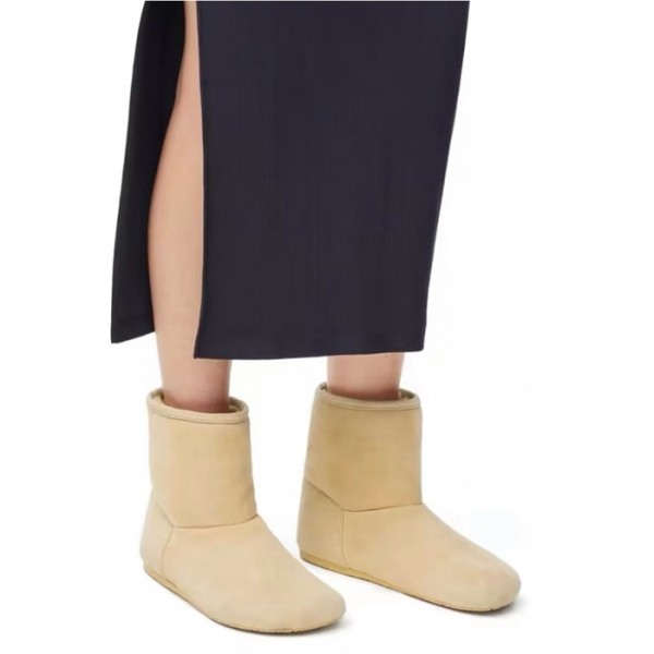 ✨로에베 여성 시어링 부츠 - Loewe Womens Lago Boots - prs3249x