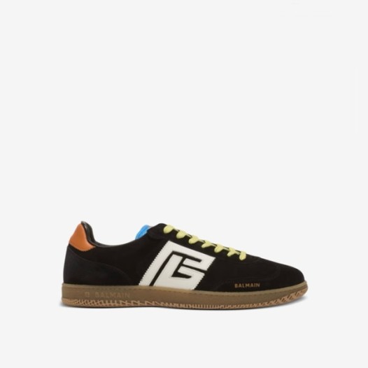 ❤발망 남/녀 스완 로우탑 스니커즈 - Balmain Unisex Swan Sneaker - bas3281x