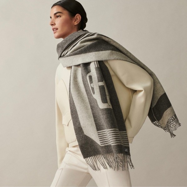 ✨에르메스 여성 양면 머플러 - Hermes Womens Reversible Muffler - acc3752x