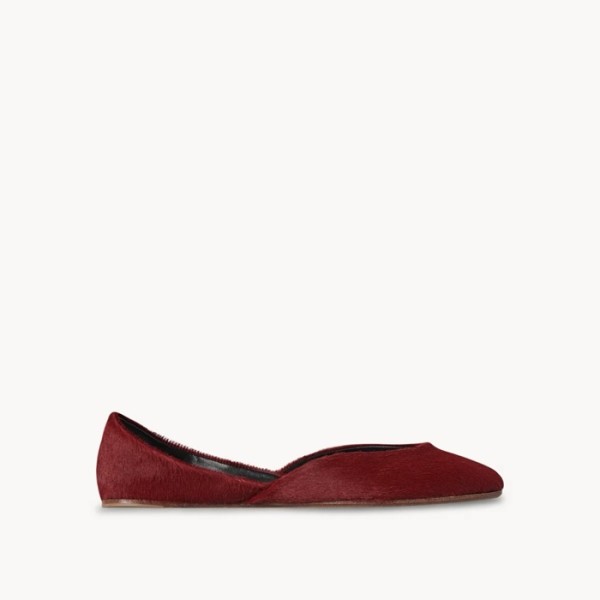 ✨더 로우 여성 젬마 스웨이드 발레 슈즈 - The Row Womens Gemma Suede Ballet Shoes - ths3302x
