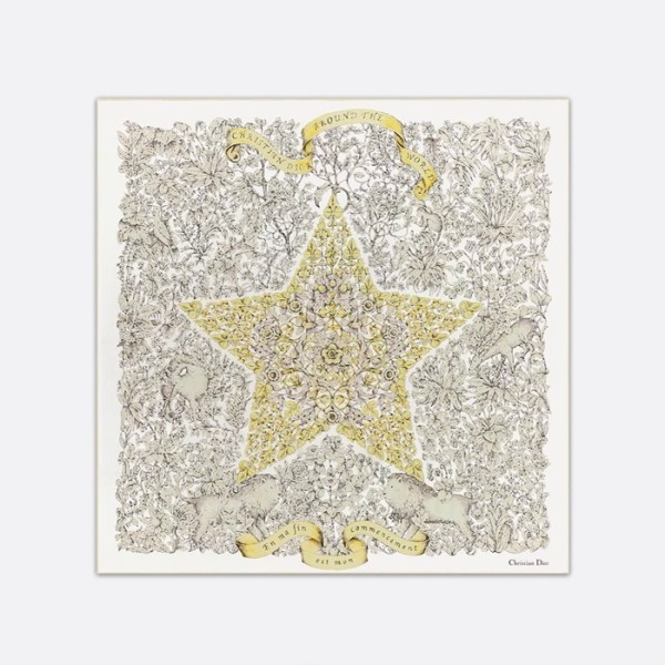 ✨디올 여성 스타 스카프 - Dior Womens Star Scarf - acc3765x