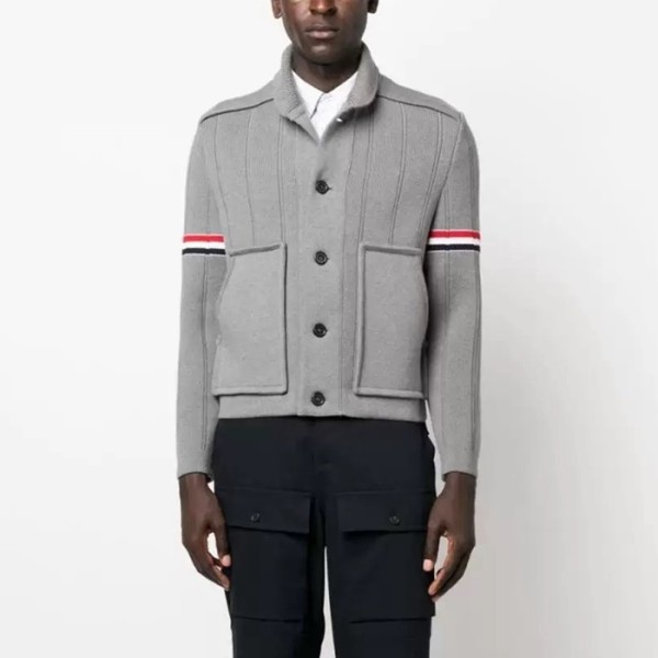 ✨톰브라운 남성 폴로 가디건 - Thom Browne Mens Polo Cardigan - thc5181x