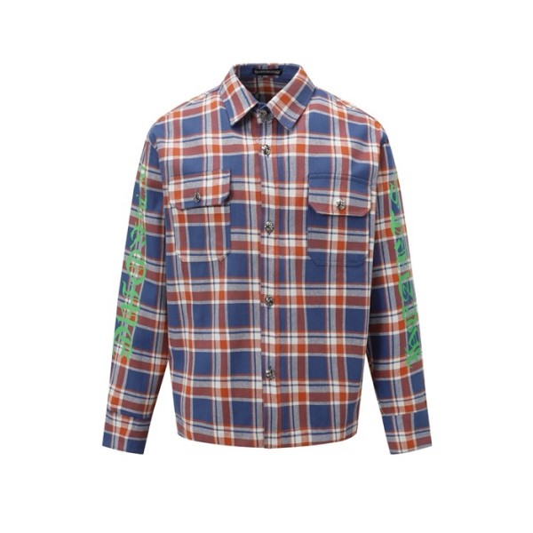 ✨크롬하츠 남성 체크 셔츠 - Chrom hearts Mens Flanner Shirts - chc5236x