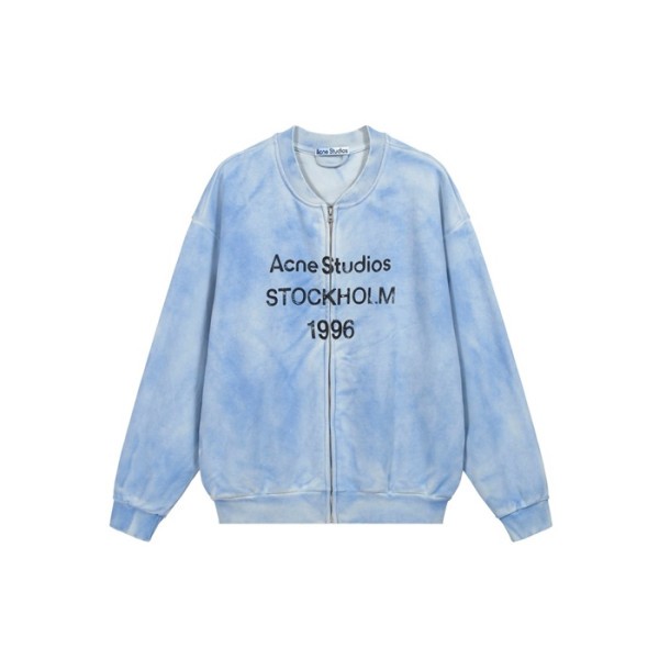 ✨아크네 남/녀 집업 맨투맨 - Acne Unisex Zip-up Tshirt - anc5255x