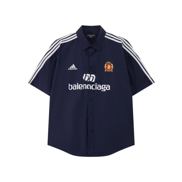 ✨발렌시아가 남성 반팔 셔츠 - Balenciaga Mens Basic Shirts - bac5360x