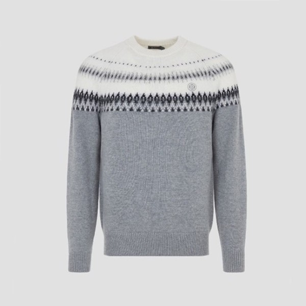 ✨[G/FORE] 지포어 남성 울 캐시미어 크루넥 스웨터 - gol1553x