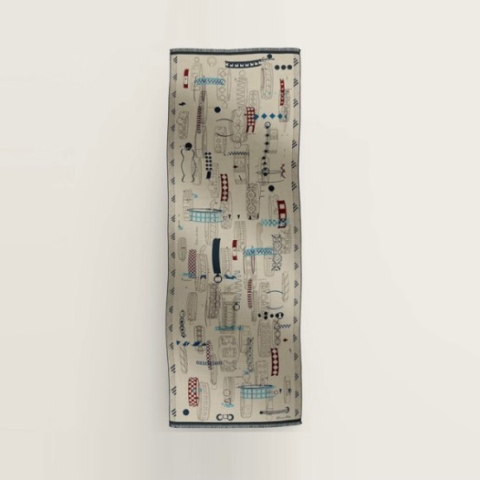 ❤에르메스 남성 실크 머플러 - Hermes Mens Silk Muffler - acc4204x