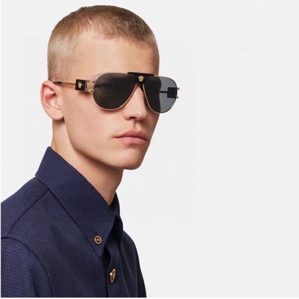 ✨베르사체 남성 프리미엄 메탈 프레임 선글라스 - Versace Mens Premium Metal Frame Sunglasses - acc4215x