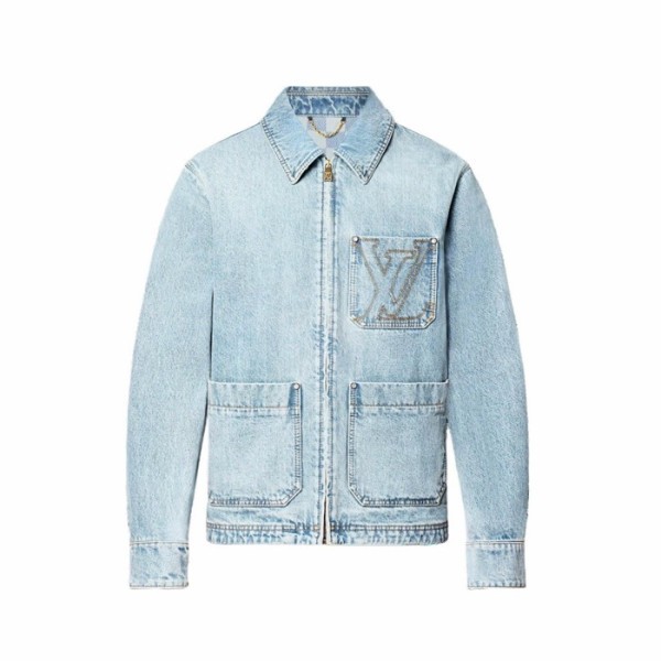 ✨루이비통 남성 데님 재킷 - Louis vuitton Mens Denim Jacket - lvc5487x
