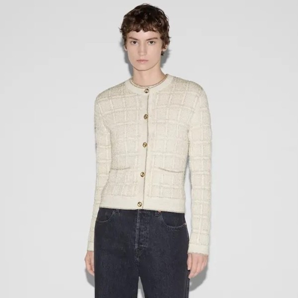 ✨구찌 여성 브이넥 가디건 - Gucci Womens V-neck Cardigan - guc5489x