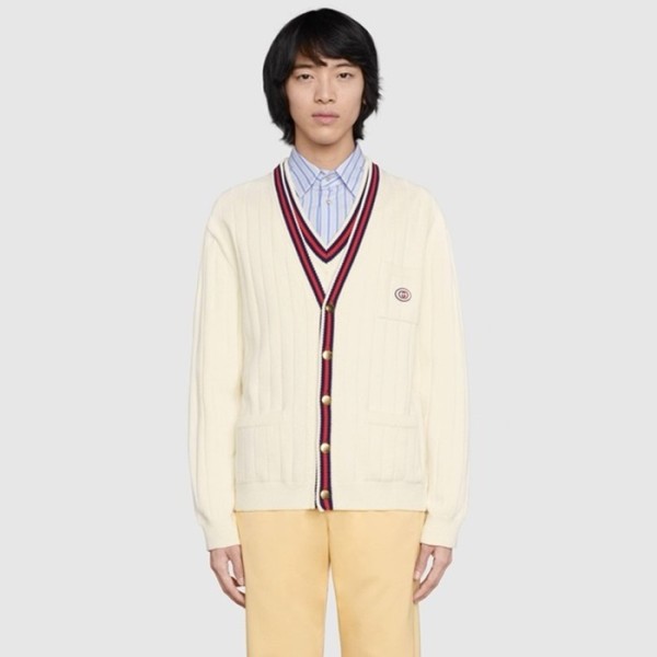 ✨구찌 남성 브이넥 가디건 - Gucci Mens V-neck Cardigan - guc5524x