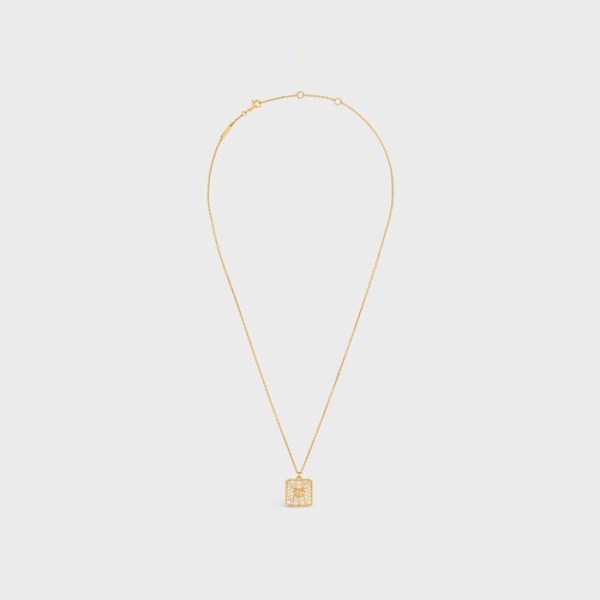 ✨셀린느 여성 골드 목걸이 - Celine Womens Gold Necklace- acc4375x