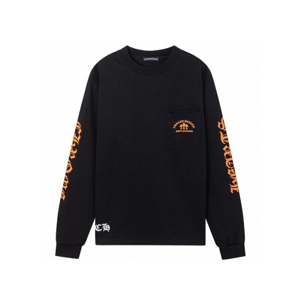 ✨크롬하츠 남성 라운드 긴팔티 - Chrome Hearts Mens Round Tshirt - chc5543x