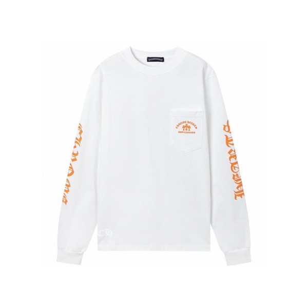 ✨크롬하츠 남성 라운드 긴팔티 - Chrome Hearts Mens Round Tshirt - chc5544x